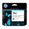 HP 744 Printhead - Matte Black and Red