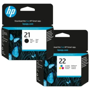 HP 21-22 Ink Cartridges (2)