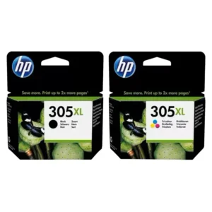 HP 305XL Ink Cartridge - Black-Tri-Colour-CMYK (2)