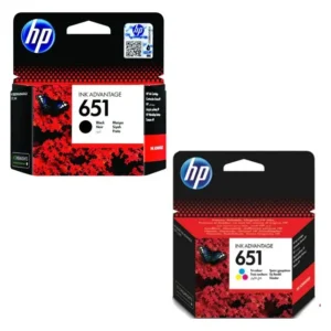 HP 651 Ink Cartridge - Black-Tri-Colour