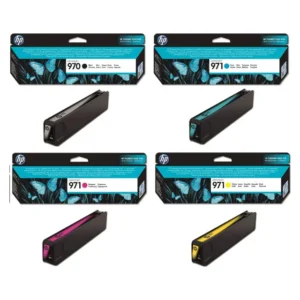 HP 970-971-Ink Cartridges-Black-Cyan-Yellow-Magenta
