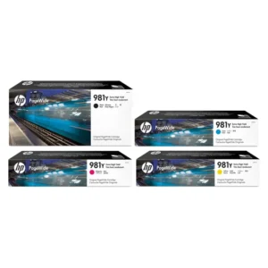 HP 981Y Pagewide Ink Cartridges-Black-Cyan-Yellow-Magenta