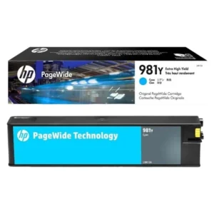 HP 981Y PageWide Ink Cartridge - Cyan