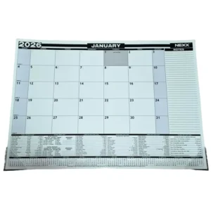 Nexx A2 Desk Calender Pad 2026