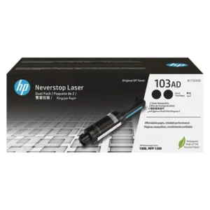 W1103AD-HP 103AD Toner Cartridge Dual Pack - Black (1)