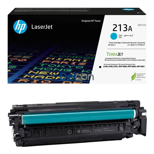 HP 213A Toner Cartridge - Cyan