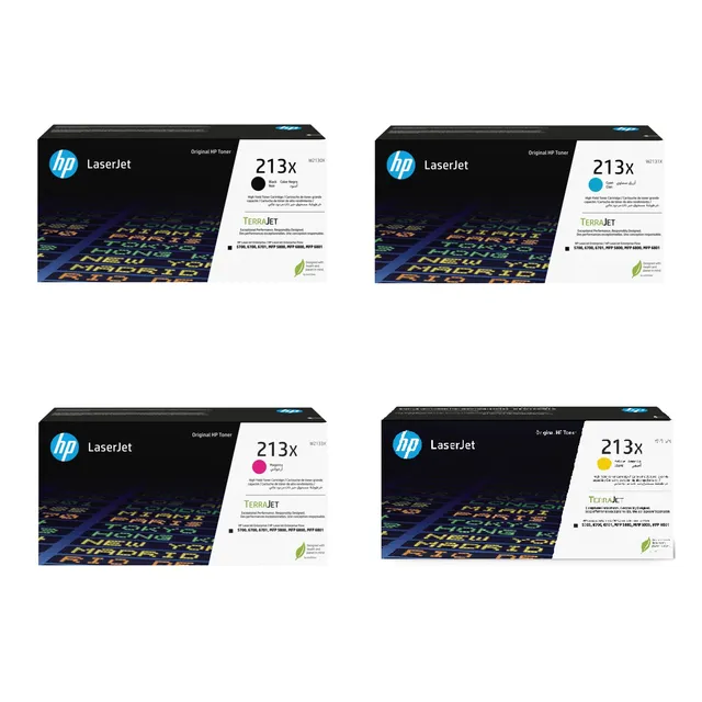 HP 213X Toner Cartridge - Cyan