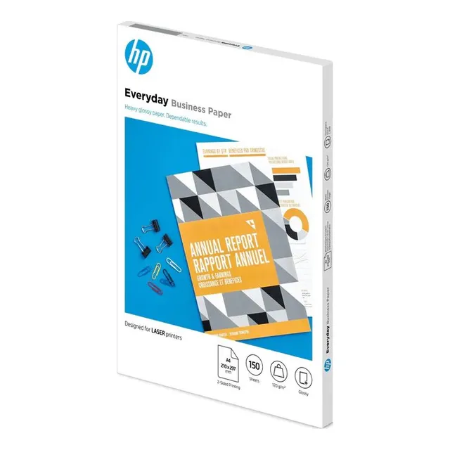 HP A4 Everyday Business Paper Glossy 120gsm - 150 Sheets