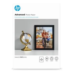 HP A4 Advanced Photo Paper Glossy 250gsm - 25 Sheets
