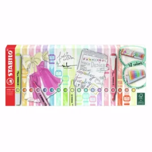 275-18-01-5-Stabilo Swing Cool Highlighters - Neon and Pastel Desk Set 18 (1)