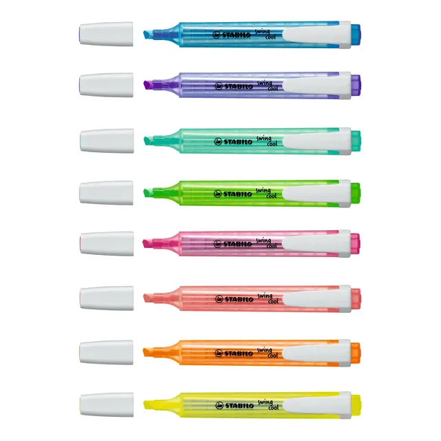 Stabilo Swing Cool Highlighters - Wallet 8