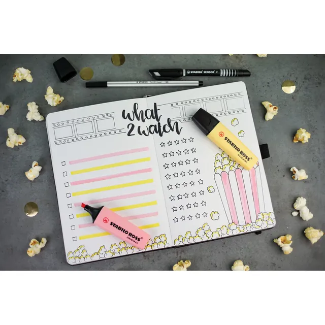 Stabilo Boss Original Highlighters - Pastel Wallet 8