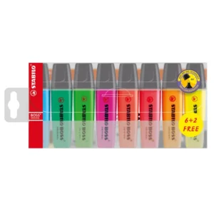 Stabilo Boss Original Highlighters - Wallet 8