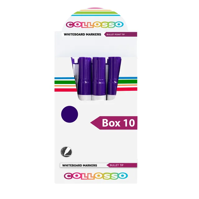 Collosso Whiteboard Marker Bullet Point - Purple