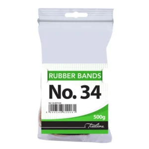 Treeline No 34 Rubber Bands 100 x 3mm - 500g