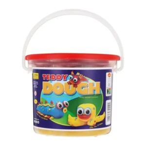 Dala Teddy Dough Bucket Assorted Colours 500g