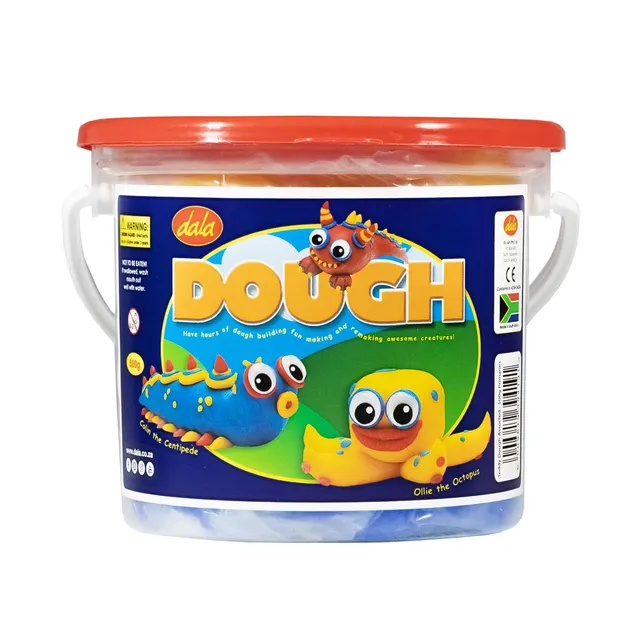 Dala Teddy Dough Bucket Assorted Colours 500g