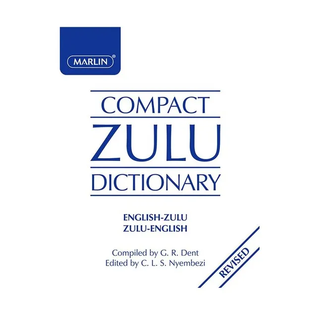 Marlin Compact Zulu Dictionary - English / Zulu