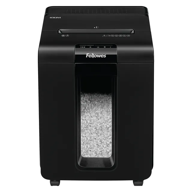 Fellowes Automax 100M Mini Cut P4 Paper Shredder - 100 Sheet