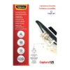 Fellowes Capture 125 Laminating Pouches 250 Micron (125+125) - A6 Gloss Pack 100