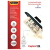 Fellowes Capture 125 Laminating Pouches 250 Micron (125+125) - A4 Gloss Pack 100