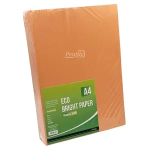 Treeline A4 Eco Paper Bright Ream 80gsm 500 Sheets - Orange