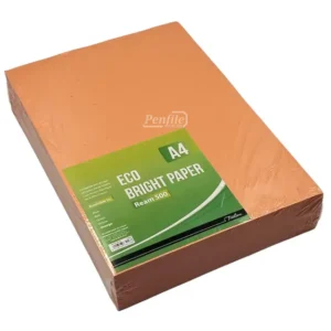 Treeline A4 Eco Paper Bright Ream 80gsm 500 Sheets - Orange (3)