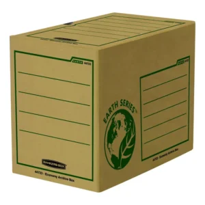 Bankers Box Earth Series A4 Economy Archive Box 200mm - Pack 4
