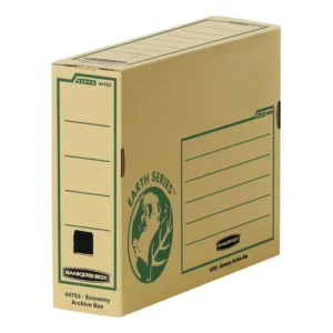 Bankers Box Earth Series A4 Economy Archive Box 80mm - Pack 4