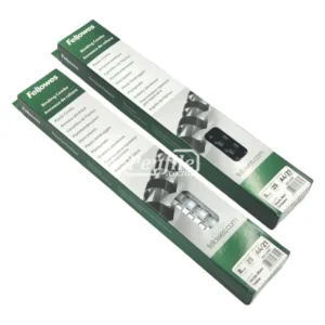 5330702-Fellowes Binding Combs Round 40 Sheet 8mm - Black and White Box 25 (1)