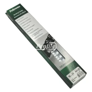 5330803-Fellowes Binding Combs Round 55 Sheet 10mm - White Box 25 (3)