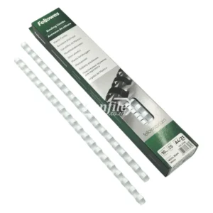 Fellowes Binding Combs Round 55 Sheet 10mm - White Box 25