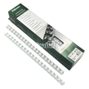 Fellowes Binding Combs Round 100 Sheet 14mm - White Box 25