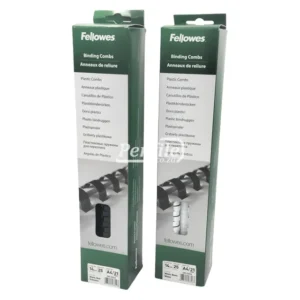 5331902-Fellowes Binding Combs Round 100 Sheet 14mm - Black and White (2)