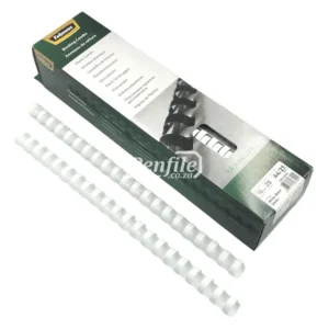 Fellowes Binding Combs Round 120 Sheet 16mm - White Box 25