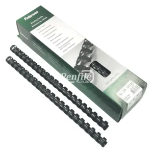 Fellowes Binding Combs Round 120 Sheet 16mm - Black Box 25