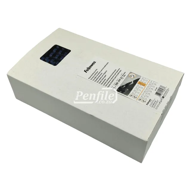 Fellowes Binding Combs Round 100 Sheet 14mm - Blue Box 100