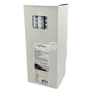 5347803-Fellowes Binding Combs Round 180 Sheet 22mm - White Box 50 (2)