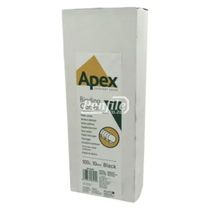 6200501-Apex Binding Combs Round 55 Sheet 10mm - Black Box 100 (1)