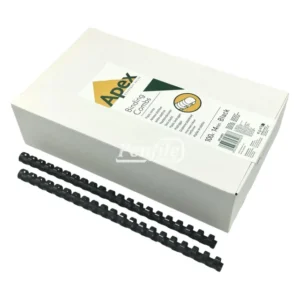 Apex Binding Combs Round 100 Sheet 14mm - Black Box 100