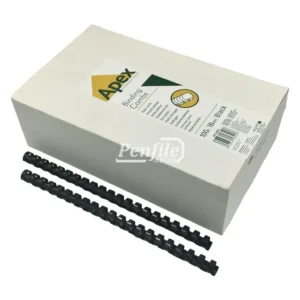 Apex Binding Combs Round 120 Sheet 16mm - Black Box 100