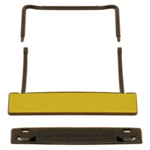Bankers Box Easy Clip With Adhesive Black - Pack 20