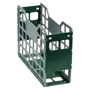 Bankers Box Slatted Econo A4 Plastic Container Pack 4 - Green