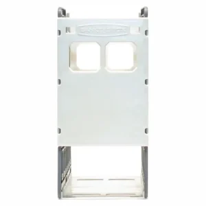 BB-SE-CNT-WHT-Bankers Box Slatted Econo A4 Plastic Container Pack 4 - White (2)