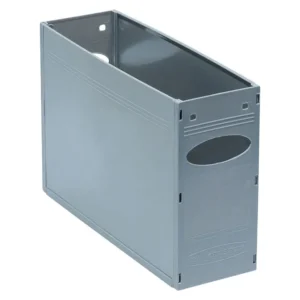 Bankers Box Solid A4 Plastic Container Pack 4 - Grey