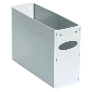 Bankers Box Solid A4 Plastic Container Pack 4 - White