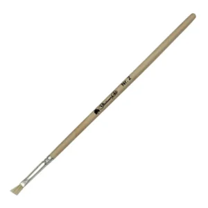 Trefoil Artist Paint Brush - Flat Short Handle No. 2