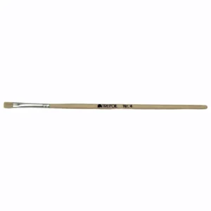 DABRUF104 - Trefoil Artist Paint Brush – Flat Short Handle No. 4