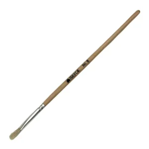 Trefoil Artist Paint Brush - Flat Short Handle No. 6