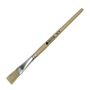 Trefoil Artist Paint Brush - Flat Short Handle No. 9